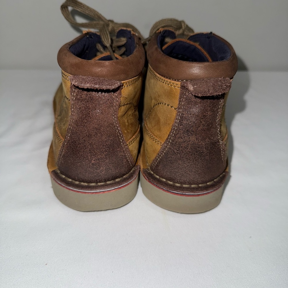 Clarks Vargo Mid Leather Boots – Men’s 10.5M (Dark Tan) - Picture 4 of 8